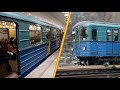 Вагоны Ем и Еж на Филёвской линии/Metro cars type Em on the Filyovskaya line (23.12.2007)