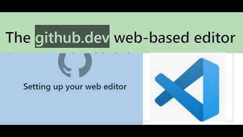 VS Code editor on the go with github.dev || The github.dev web-based editor #githubdev #tools