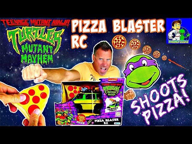 Teenage Mutant Ninja Turtles Mutant Mayhem Rc Pizza Blaster Vehicle : Target