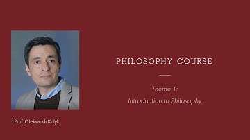 Introduction to Philosophy