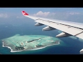Turkish Airlines A330-300 Istanbul-Malé-Colombo Safety, Takeoff, Inflight, Landing TK730