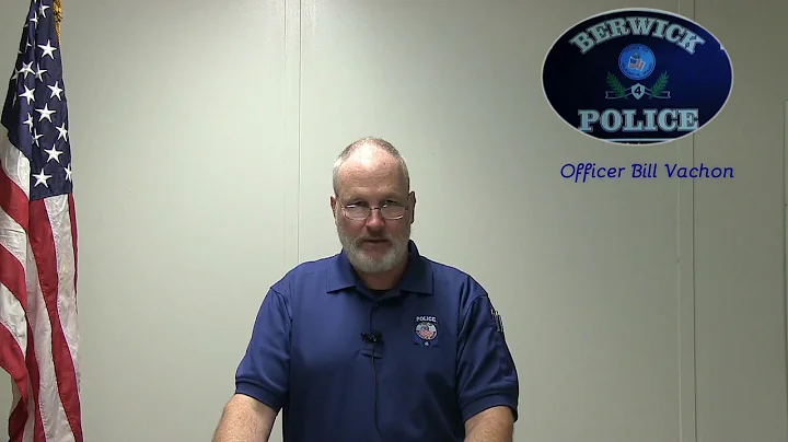 Meet Detective Bill Vachon of the Berwick PD