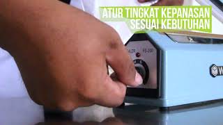 Tutorial Mesin Hand Sealer FS - Cara Sealer Plastik - Wiratech Tutorial Mesin Hand Sealer FS - Cara Sealer Plastik - Wiratech