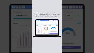 Bootstrap Admin Panel – Modern Responsive Dashboard