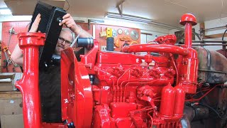 Installing The Farmall MD Radiator: Order Is Everything!