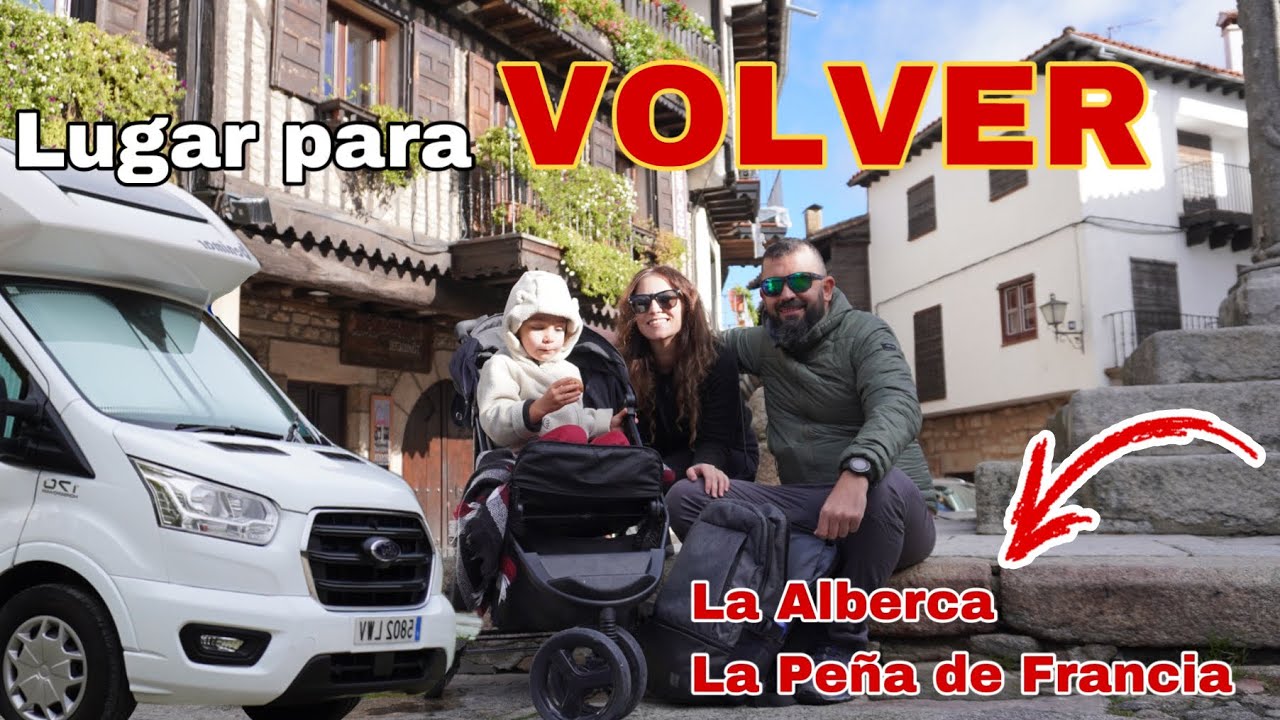 ✅PERNOCTA en AREA de #laalberca #salamanca #vanlife #autocaravana #motorhome #roadtrip