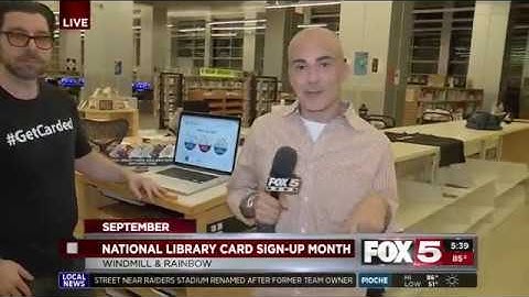 Get Carded During National Library Card Sign Up Month