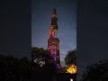 Light show #Qutubminar #delhi #shorts