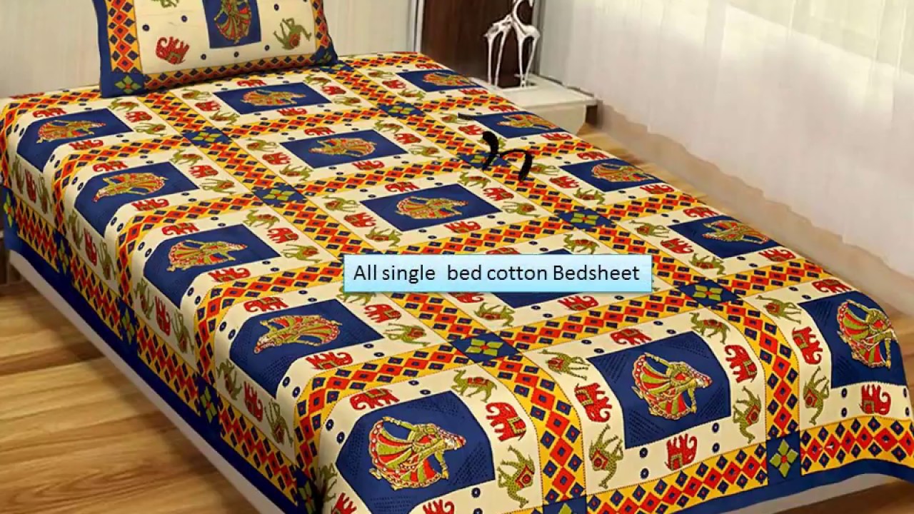 Designer Bedsheets Jaipur Shopping, India YouTube