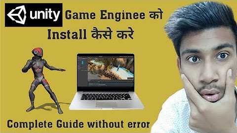 How to Install Unity Game Engine(2021) | Unity Hub Game Developer Studio Engine Window 10, 7 install