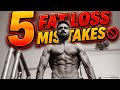 5 Fat Loss Mistakes #transformation #abs #diet #gym #cardio