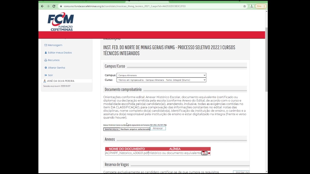 Está terminando o prazo para solicitação de isenção da taxa de inscrição do  Processo Seletivo para os cursos técnicos e de graduação do IFTM