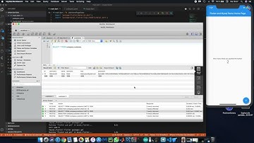 how to connect flutter with mysql database