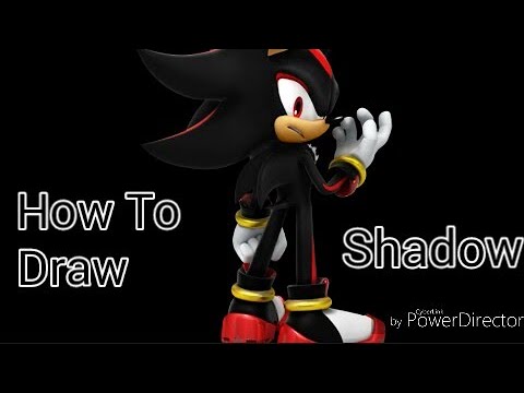How To Draw: Shadow The Hedgehog