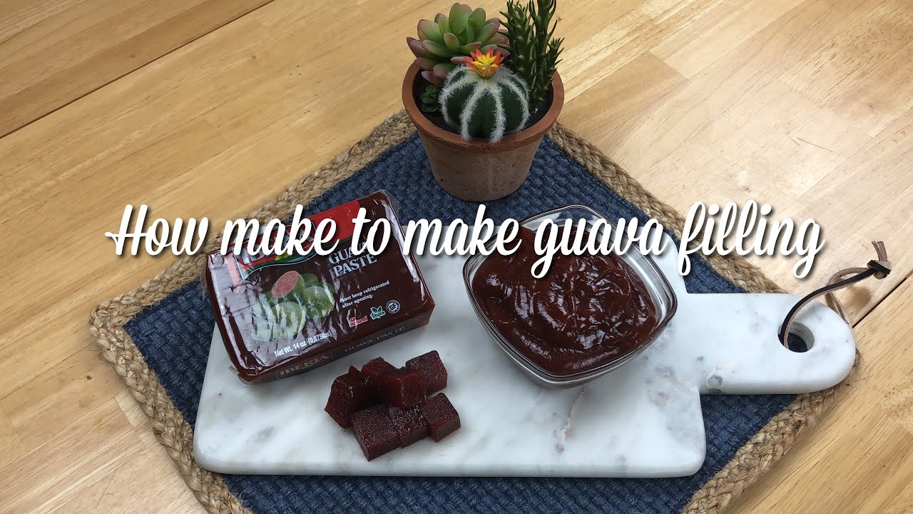 Guava Cake Filling Relleno de Guayaba Yoba’s Kitchen Vegan Friendly