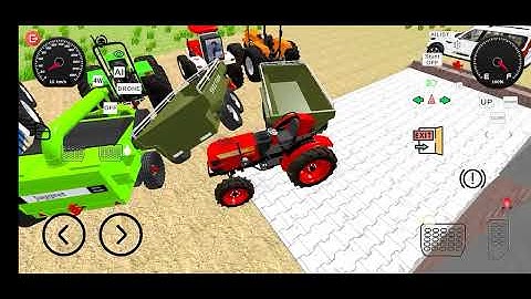 cartoon video !! indian tracker game !! farming game video !! gadi dikhaiye !! bus video !!jcb video