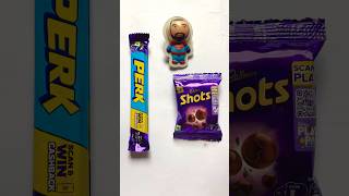 Perk chocolate With Shots Candy Opening #chocolate #shortsfeed #viralvideo #asmr 