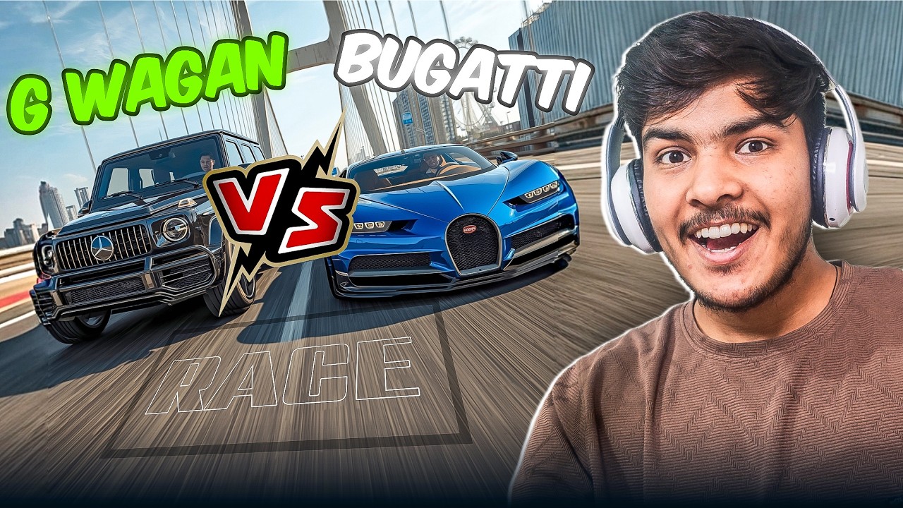 🚗 Can G-Wagon Beat Bugatti? Ultimate Race Challenge!