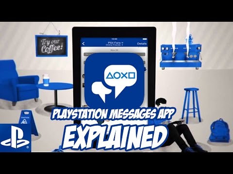 NEW PlayStation Messages App?!!??