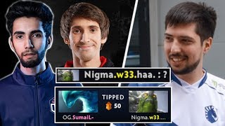 W33 vs SUMAIL DENDI — Tiny Airlines vs Morph-Shaker Combo Dota 2