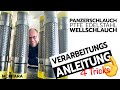 Panzerschlauch - PTFE Edelstahl Wellschlauch 〰️ richtig montieren und schneiden ✂️ mit @OPcrimpers