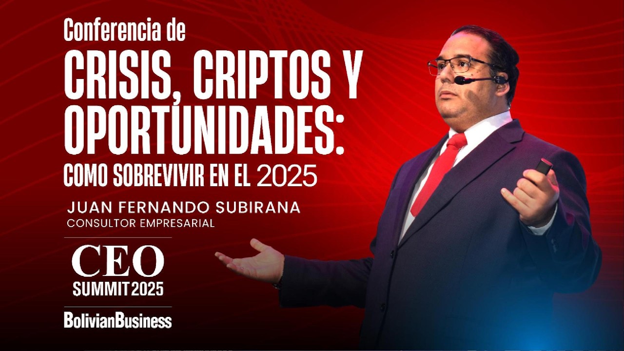 ¿Cómo sobrevivir a la crisis económica 2025? Criptos y nuevas oportunidades. Juan Fernando Subirana.