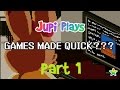 Jupi plays indie games all the indie games games made quick part 1