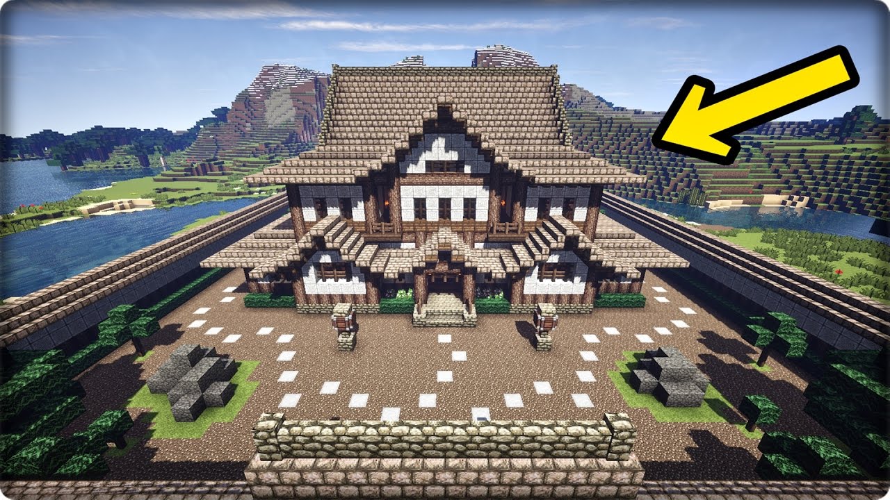 Minecraft Let S Build A Japanese Style House How To Make A