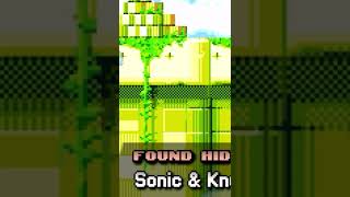 How To Unlock S&K Screen In Sonic 3 A. I. R