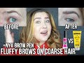 FLUFFY BROWS: NYX BROW GLUE VS. GOT2B GLUED + NYX LIFT & SNATCH BROW PEN