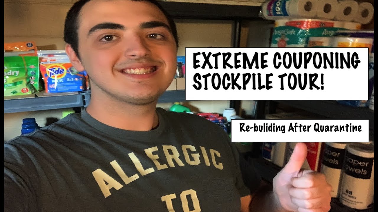 EXTREME COUPONING STOCKPILE TOUR (JULY 2020) ReBuilding After
