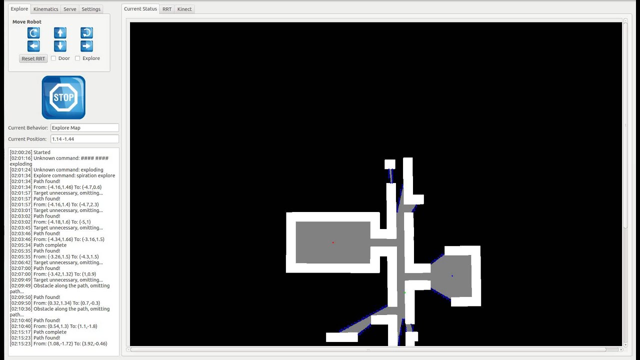 Home Service Robot - User Interface and SLAM
