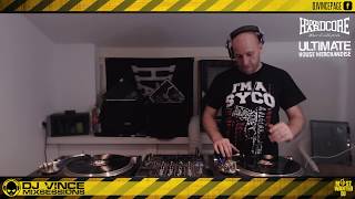 DJ VINCE MIXSESSIONS // 06-08-2018 // Millennium Hardcore with DJ Sceletor