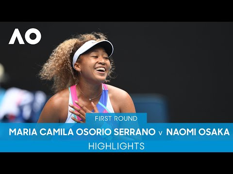 Maria Camila Osorio Serrano v Naomi Osaka Highlights (1R) | Australian Open 2022