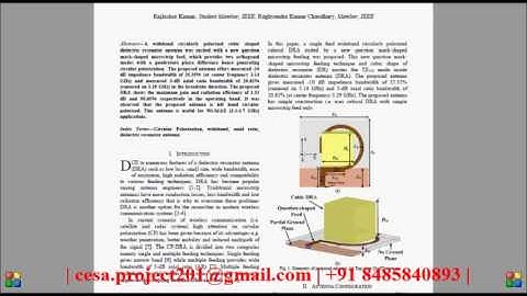 A Wideband Circularly Polarized Cubic Dielectric Resonator Antenna Excited With Modified Microstrip