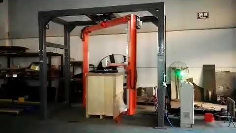 L3 automatic rotary arm wrapper with top press plate