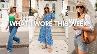 WHAT I WORE THIS WEEK | Parisian Style Chic | SUMMER