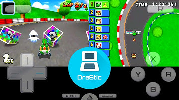 Mario Kart DS DraStic Emulator Gameplay