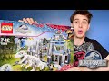 INDOMINUS REX!! - Indominus Rex Breakout Jurassic World Lego Set - Review/Build