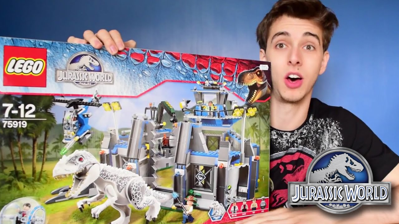 INDOMINUS REX!! - Indominus Rex Breakout Jurassic World Lego Set - Review/Build