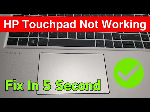 How To Fix HP Touchpad Not Working In Windows 1110 HP Laptop Touchpad Not Working Easiest Way