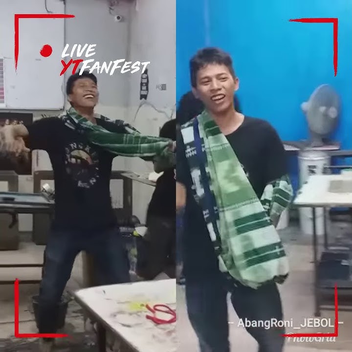Joget tik tok enak susu nya