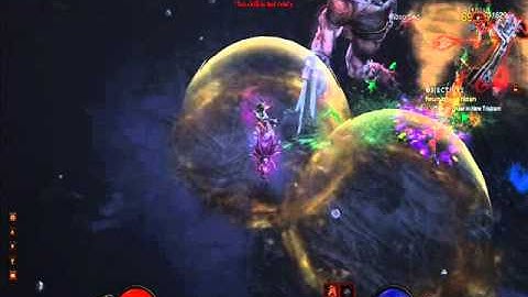 Diablo 3: Scoundrel and witch doctor in Realm of Turmoil (inferno, MP 9)
