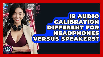 Is Audio Calibration Different for Headphones Versus Speakers? | Audio Gear Insider