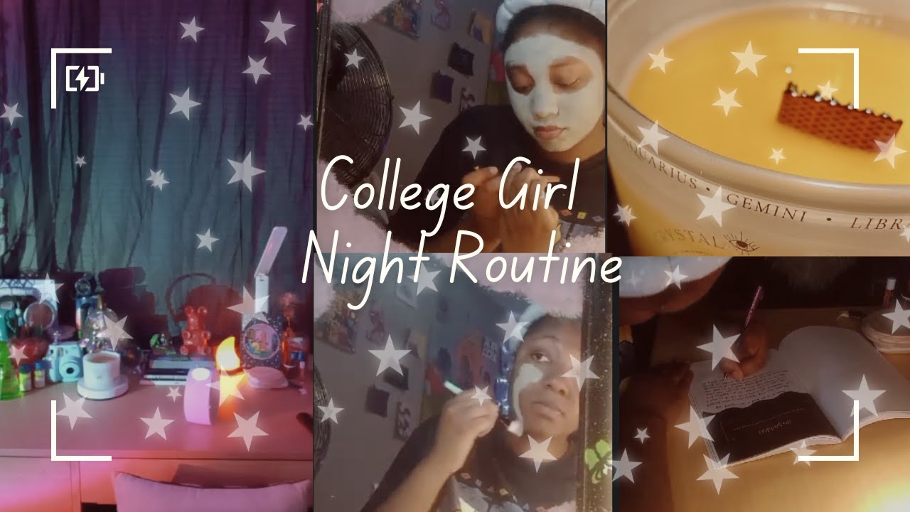 College Girl Night Routine⭐⭐| Senior Concept - YouTube