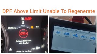 How to Reset a DPF That Wont Allow Code To Clear & Unable To Regeneration With Autel Diagnostic screenshot 5