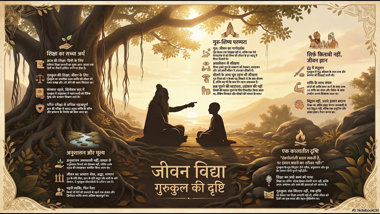 “Education aur Gurukul | जब शिक्षा जीवन बनाती थी | Timeless Indian System”