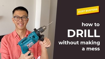 Amazing Hack for Drilling Without Making A Mess