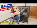 3 places to NOT FORGET to clean on your harman pellet stove P series