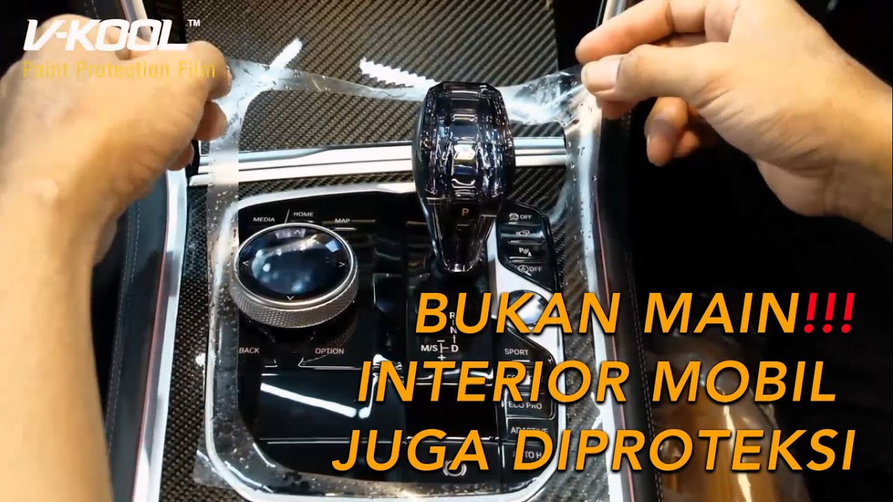 Pemasangan PPF di Interior Mobil BMW | V-Kool Paint Protection Film ...